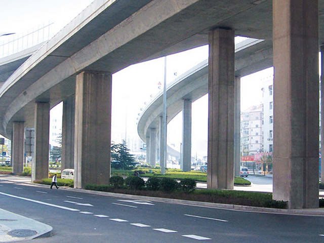 萬(wàn)道路-泰新路跨線(xiàn)橋工程